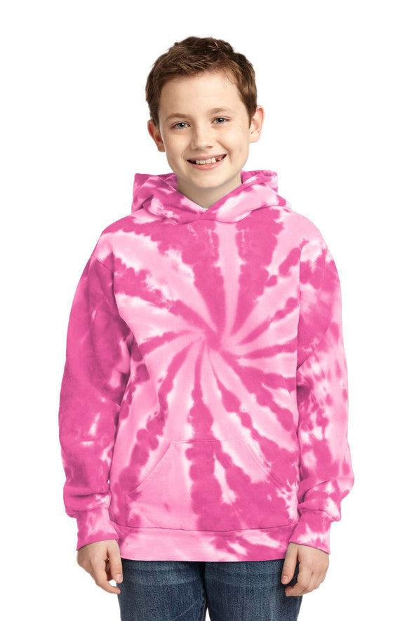 Port & Company Youth Tie-Dye Pullover Hooded Sweatshirt