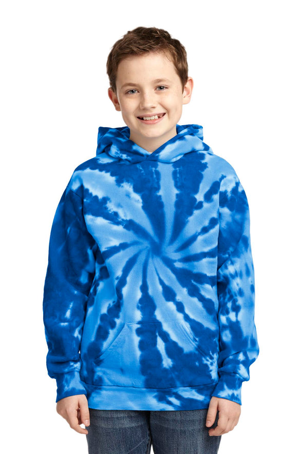 Port & Company Youth Tie-Dye Pullover Hooded Sweatshirt