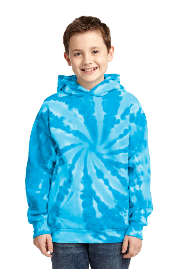 Port & Company Youth Tie-Dye Pullover Hooded Sweatshirt