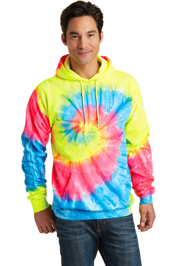 Port & Company Tie-Dye Pullover Hooded Sweatshirt