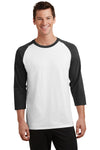 Port & Company Core Blend 3/4-Sleeve Raglan Tee