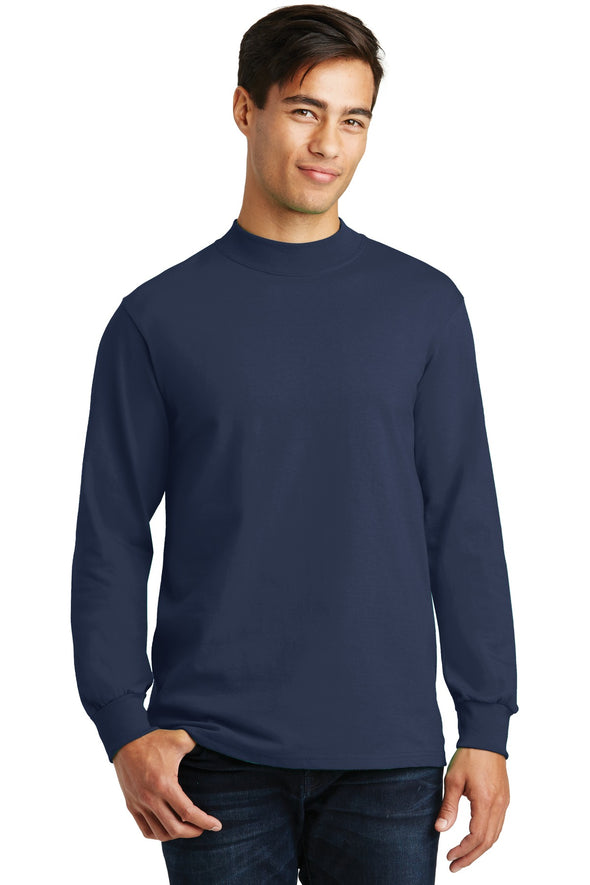 Port & Company Essential Mock Turtleneck