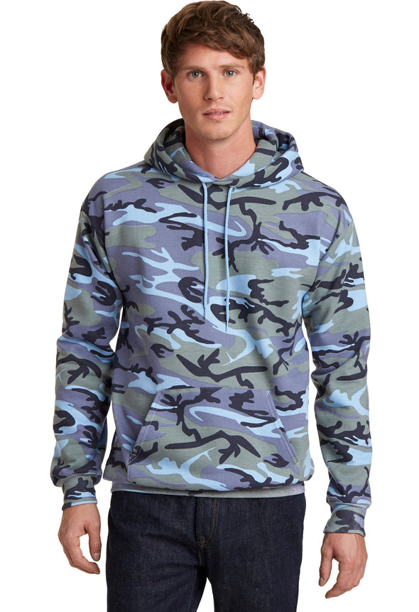 Port & Company Core Fleece Camo Pullover Hooded Sweatshirt