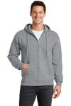 Port & Company Core Fleece Full-Zip Hooded Sweatshirt