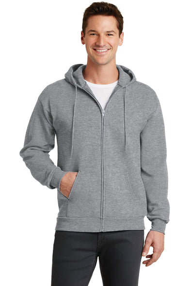 Port & Company Core Fleece Full-Zip Hooded Sweatshirt