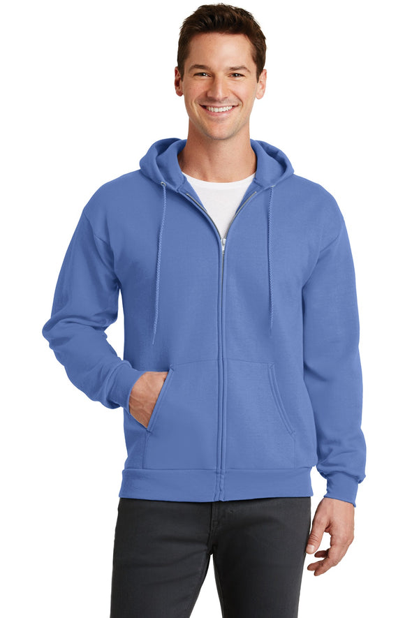 Port & Company Core Fleece Full-Zip Hooded Sweatshirt