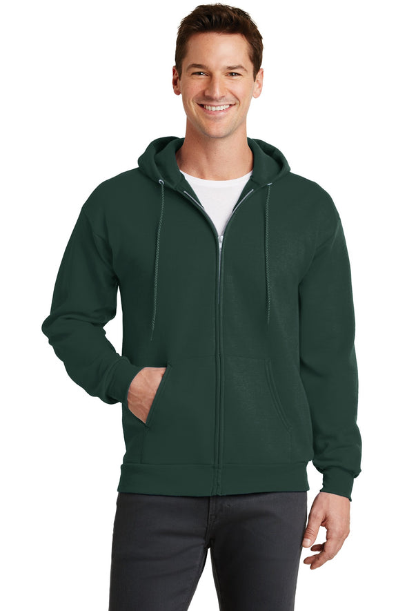Port & Company Core Fleece Full-Zip Hooded Sweatshirt