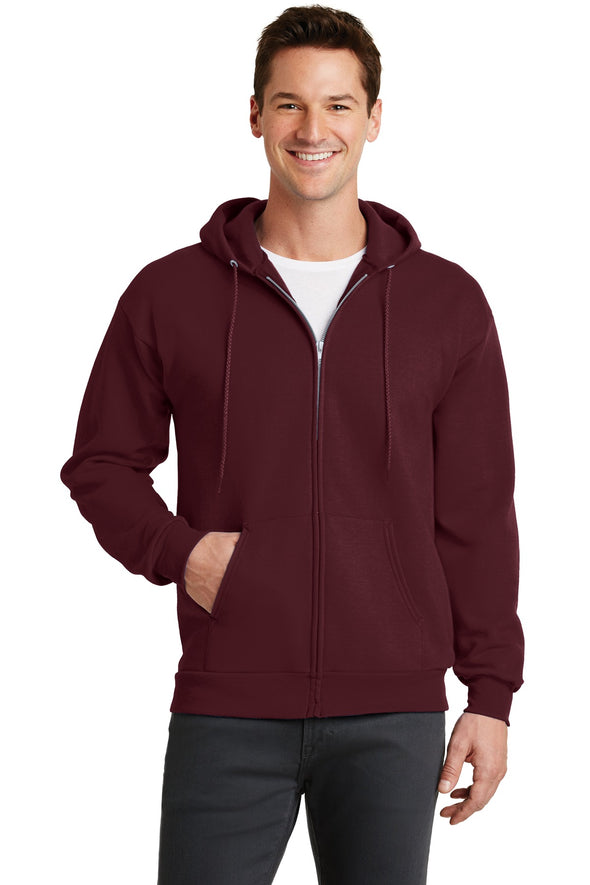 Port & Company Core Fleece Full-Zip Hooded Sweatshirt