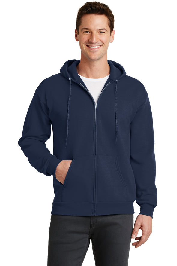 Port & Company Core Fleece Full-Zip Hooded Sweatshirt