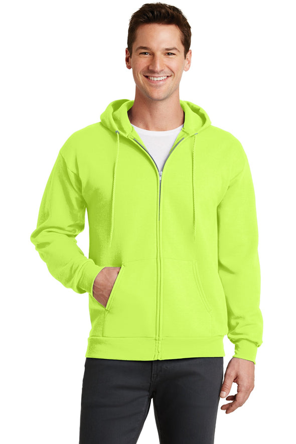 Port & Company Core Fleece Full-Zip Hooded Sweatshirt
