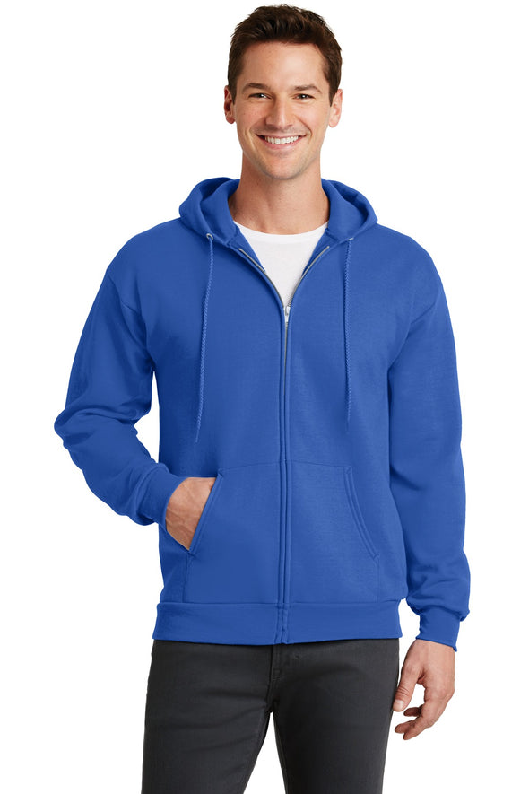 Port & Company Core Fleece Full-Zip Hooded Sweatshirt