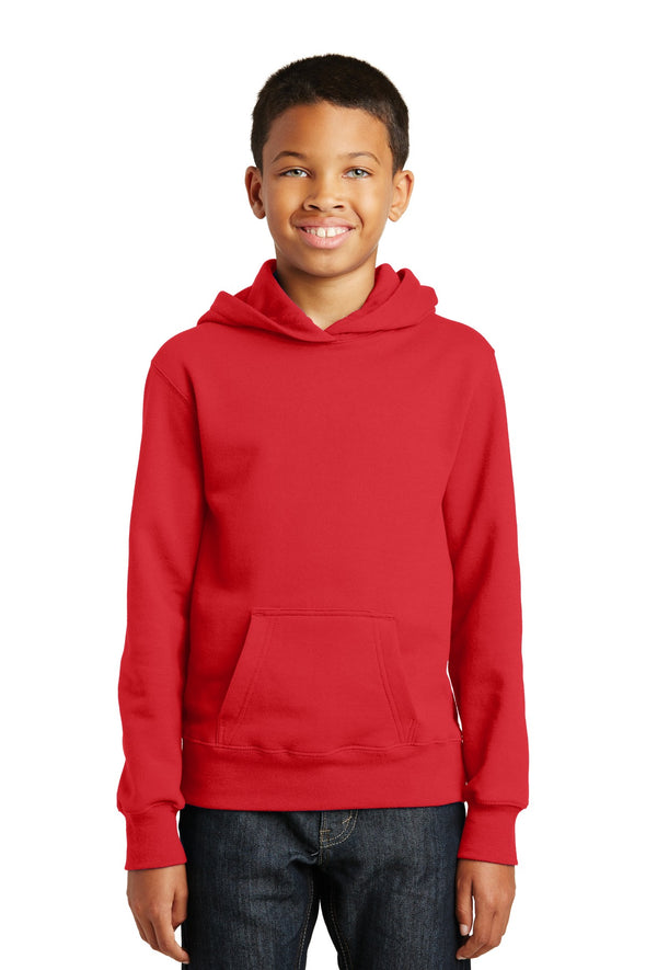 Port & Company Youth Fan Favorite Fleece Pullover Hooded Sweatshirt