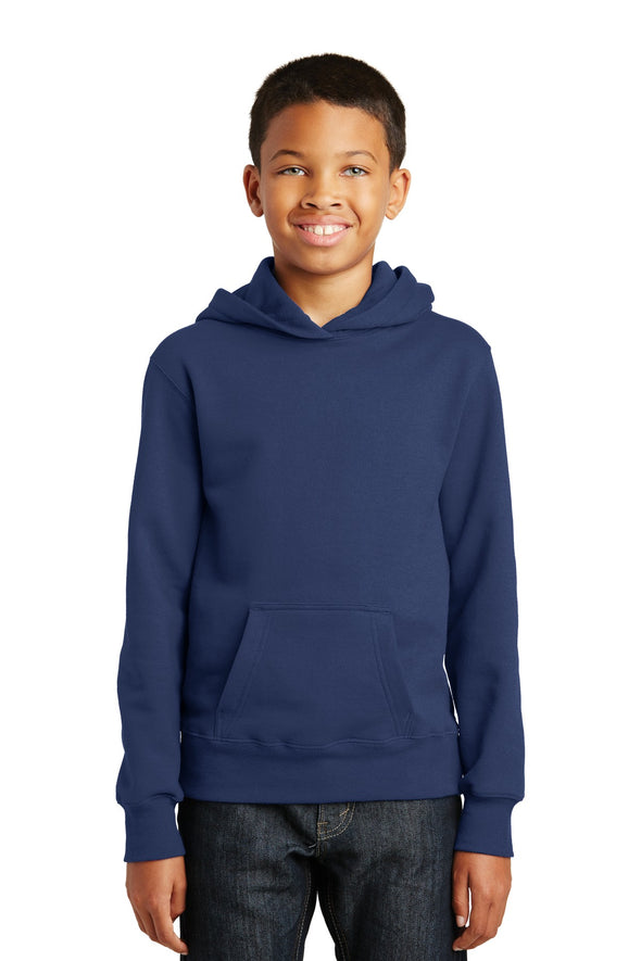Port & Company Youth Fan Favorite Fleece Pullover Hooded Sweatshirt