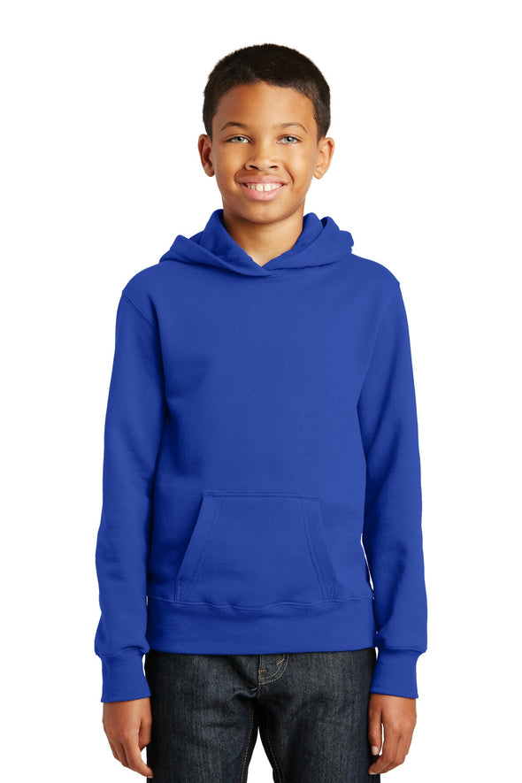 Port & Company Youth Fan Favorite Fleece Pullover Hooded Sweatshirt