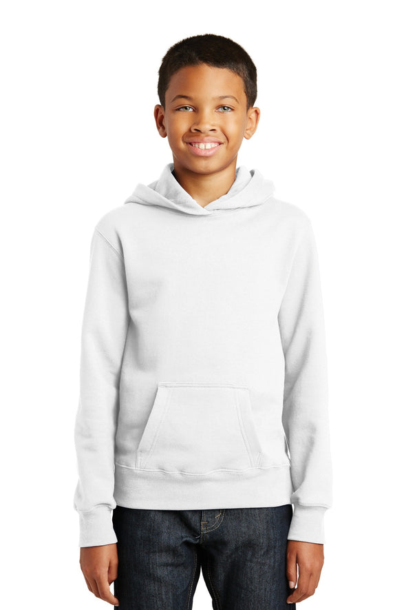 Port & Company Youth Fan Favorite Fleece Pullover Hooded Sweatshirt