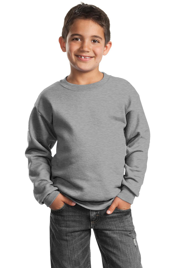 Port & Company Youth Core Fleece Crewneck Sweatshirt