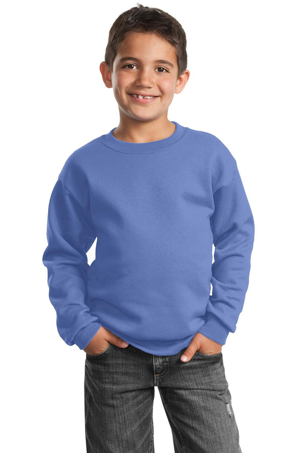 Port & Company Youth Core Fleece Crewneck Sweatshirt