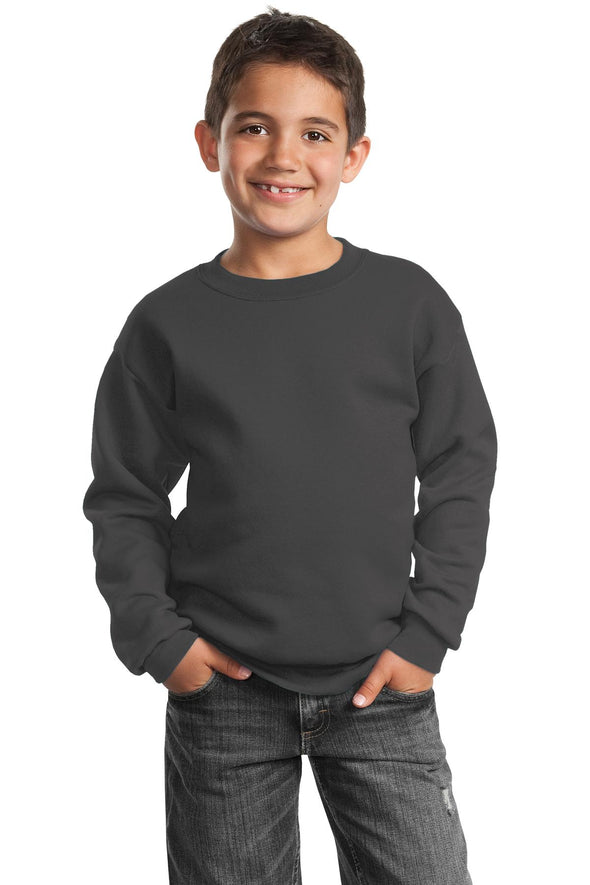 Port & Company Youth Core Fleece Crewneck Sweatshirt