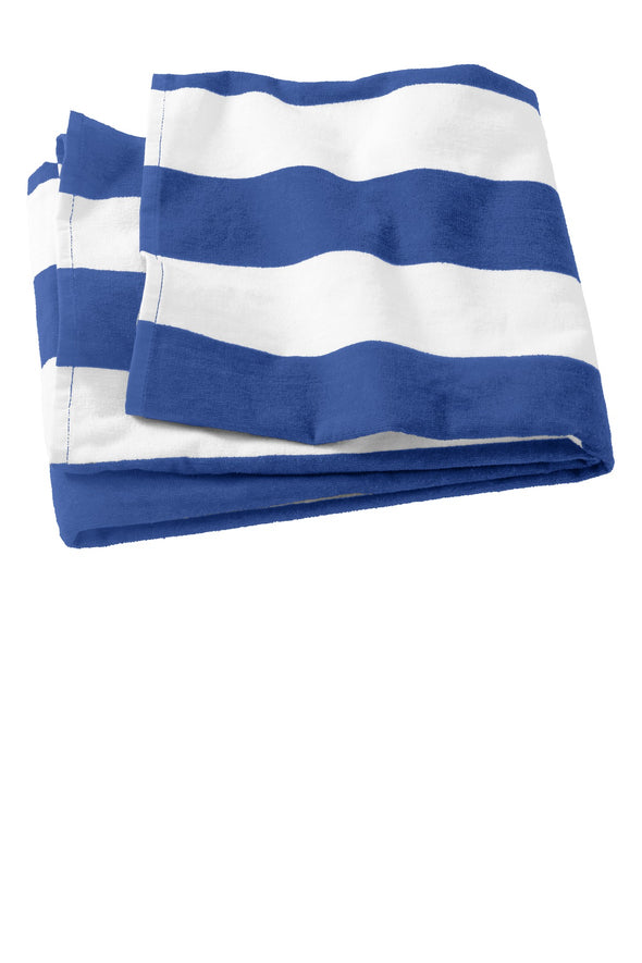 Port Authority Cabana Stripe Beach Towel