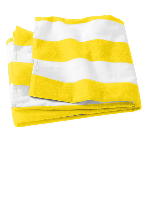 Port Authority Cabana Stripe Beach Towel