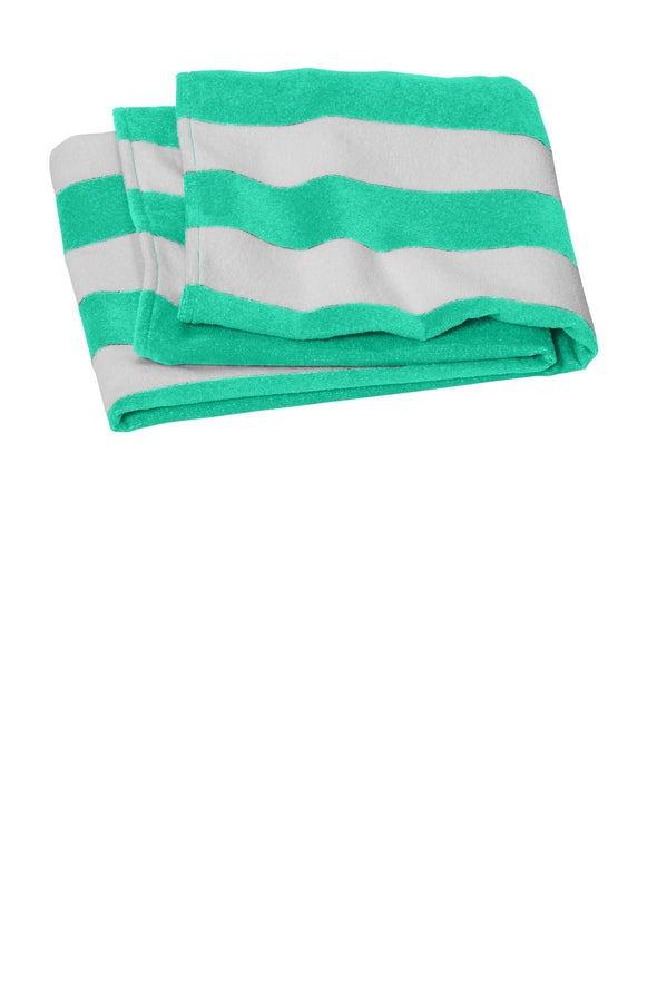 Port Authority Value Cabana Stripe Beach Towel