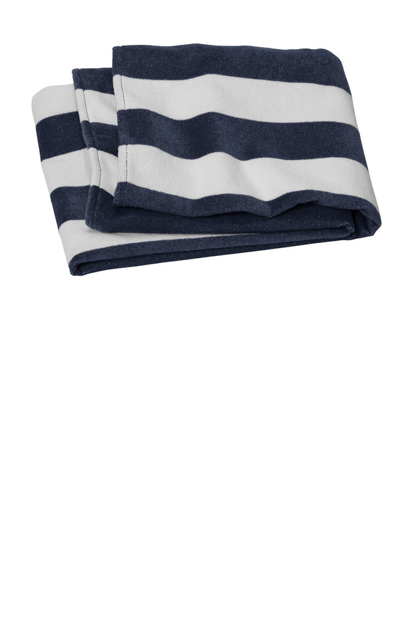 Port Authority Value Cabana Stripe Beach Towel