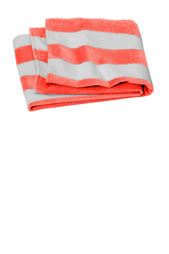 Port Authority Value Cabana Stripe Beach Towel