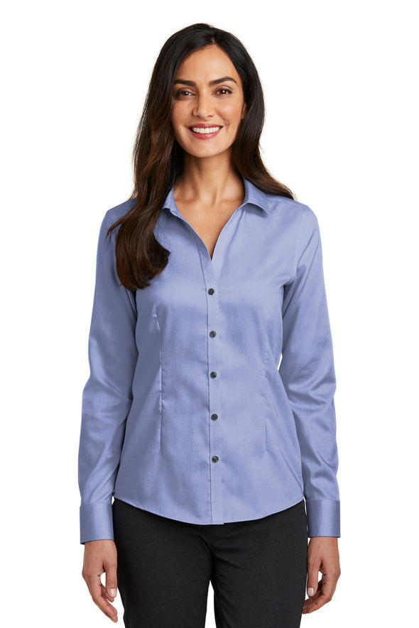 Red House Ladies Pinpoint Oxford Non-Iron Shirt