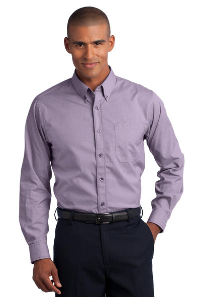 Red House Mini-Check Non-Iron Button-Down Shirt