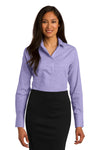 Red House Ladies Windowpane Plaid Non-Iron Shirt