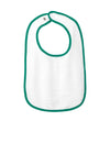 Rabbit Skins Infant Contrast Trim Terry Bib