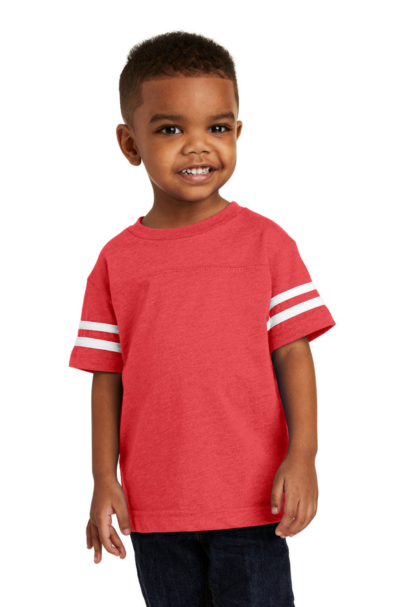 Rabbit Skins Toddler Football Fine Jersey Tee