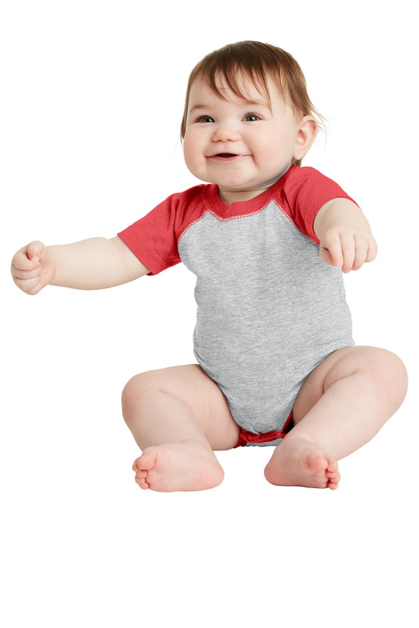 Rabbit Skins Infant Baseball Fine Jersey Bodysuit