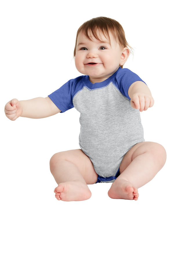 Rabbit Skins Infant Baseball Fine Jersey Bodysuit