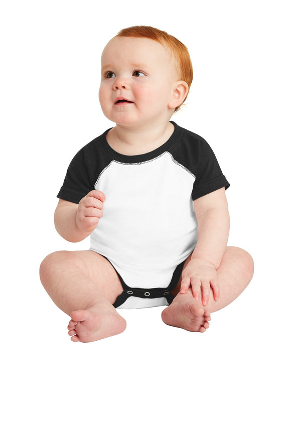 Rabbit Skins Infant Baseball Fine Jersey Bodysuit
