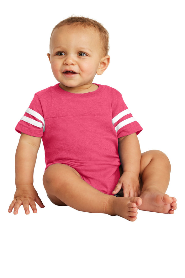 Rabbit Skins Infant Football Fine Jersey Bodysuit