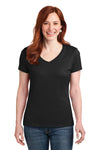 Hanes Ladies Nano-T Cotton V-Neck T-Shirt