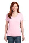 Hanes Ladies Nano-T Cotton V-Neck T-Shirt