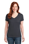 Hanes Ladies Nano-T Cotton V-Neck T-Shirt