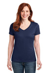 Hanes Ladies Nano-T Cotton V-Neck T-Shirt