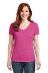 Hanes Ladies Nano-T Cotton V-Neck T-Shirt