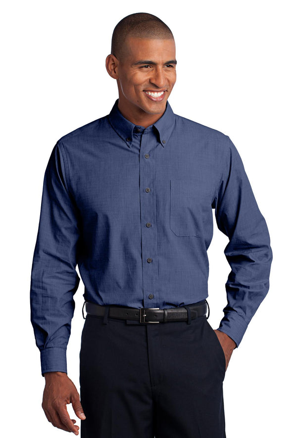 Port Authority Crosshatch Easy Care Shirt