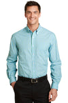 Port Authority Long Sleeve Gingham Easy Care Shirt