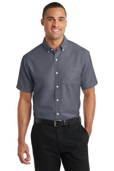 Port Authority Short Sleeve SuperPro Oxford Shirt