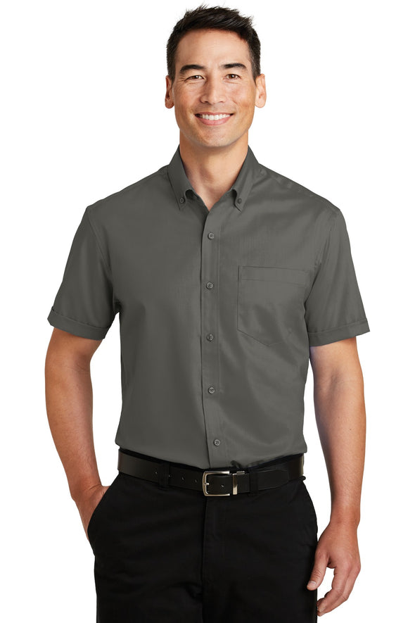 Port Authority Short Sleeve SuperPro Twill Shirt