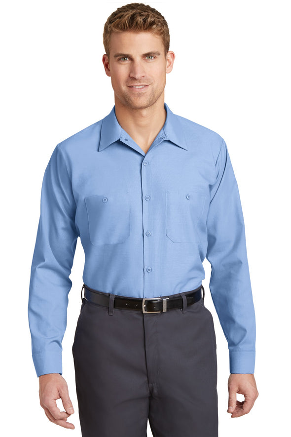Red Kap Long Sleeve Industrial Work Shirt