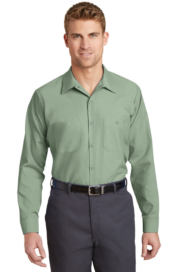 Red Kap Long Sleeve Industrial Work Shirt