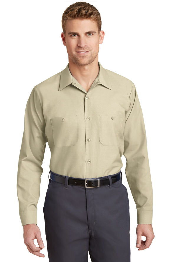Red Kap Long Sleeve Industrial Work Shirt