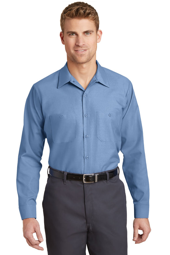 Red Kap Long Sleeve Industrial Work Shirt