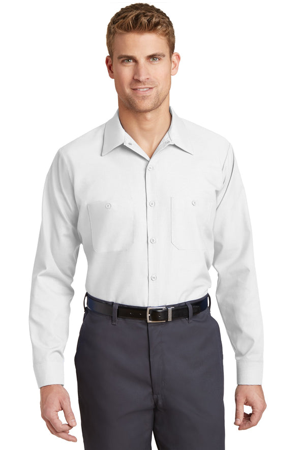 Red Kap Long Sleeve Industrial Work Shirt